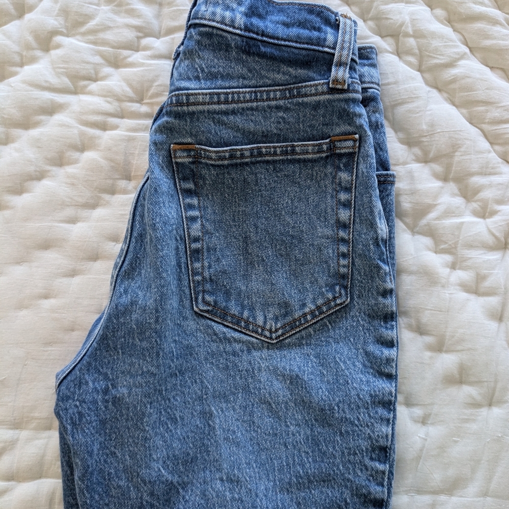Abercrombie & Fitch Blue Straight Leg Jeans